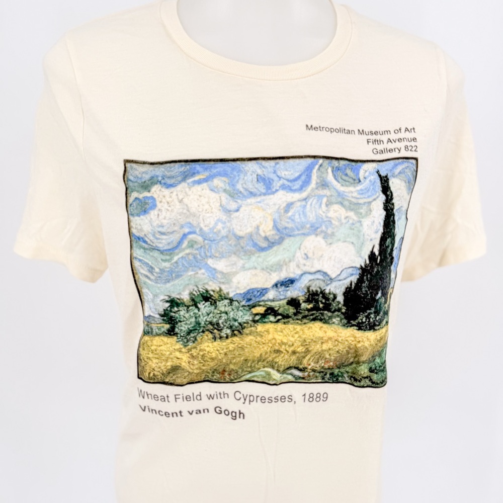 Swell Cream Van Gogh Art Tee - Picture 2 of 4